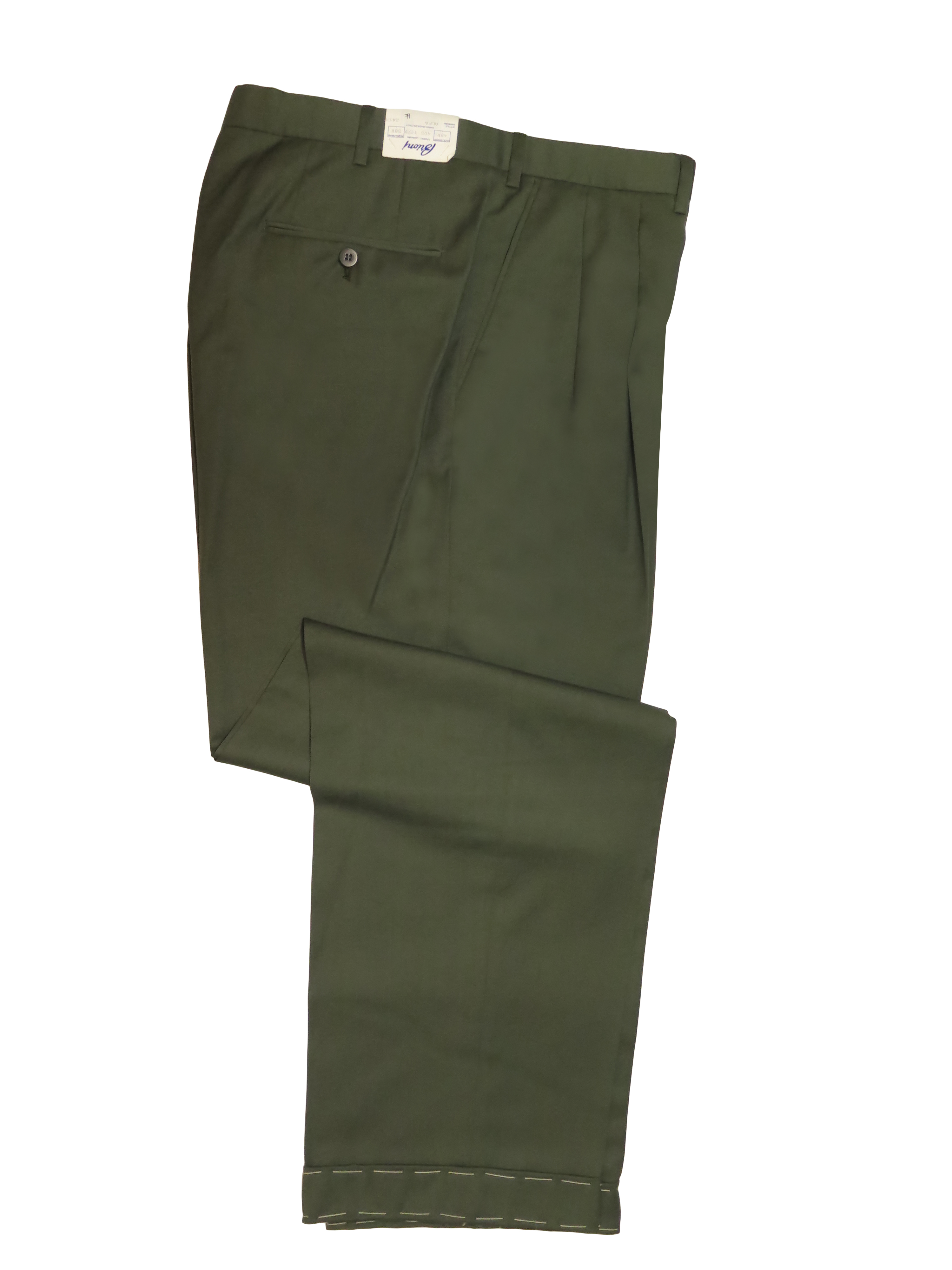 Brioni Mens Marmolada Lavender Stretch Cotton Pants 32