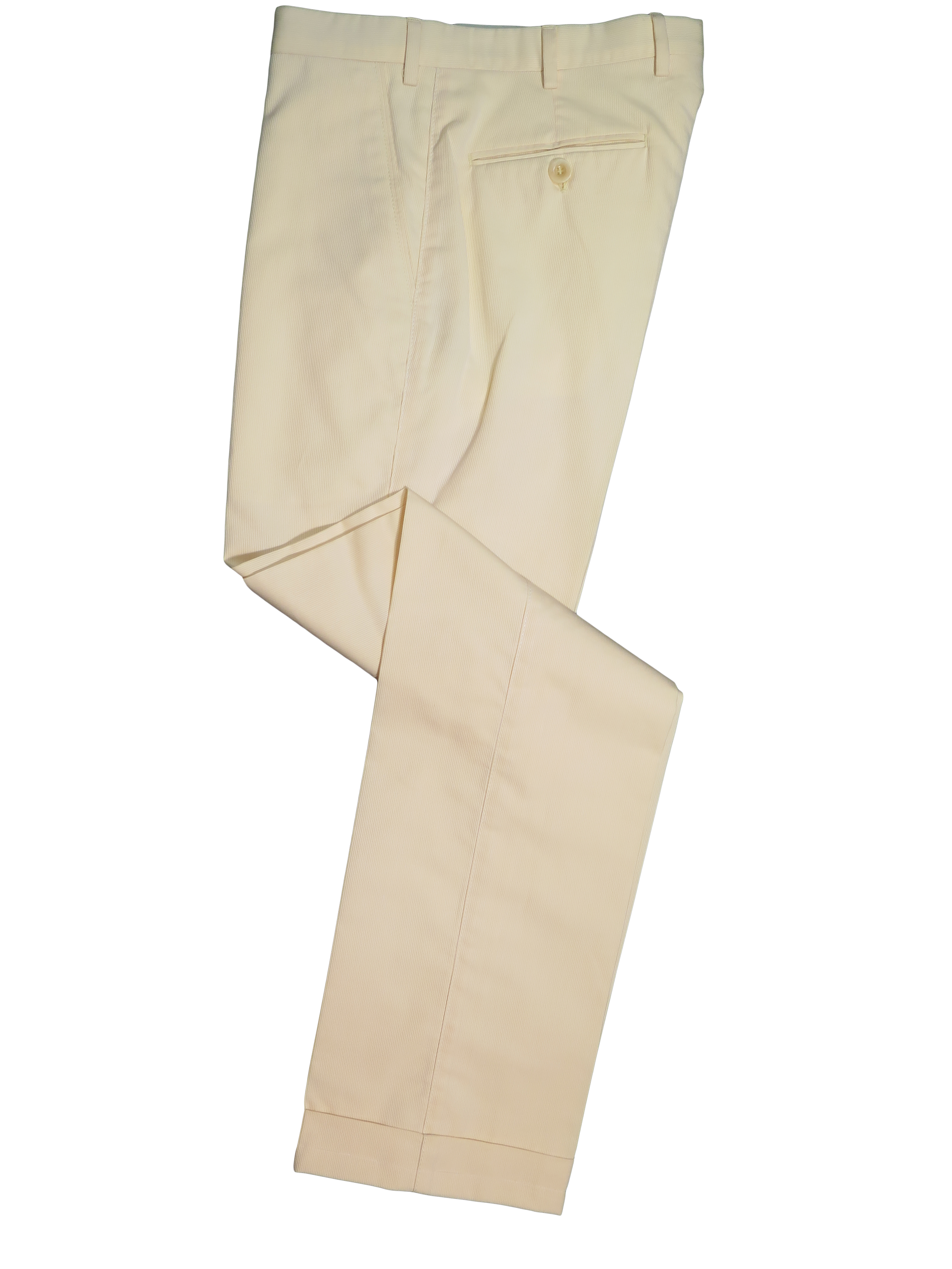 Brioni Cortina Light Yellow Cotton Pants 32