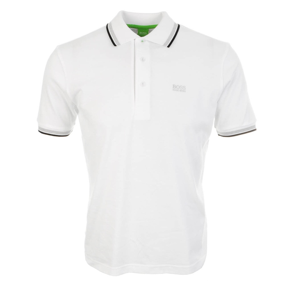 polo hugo boss blanco