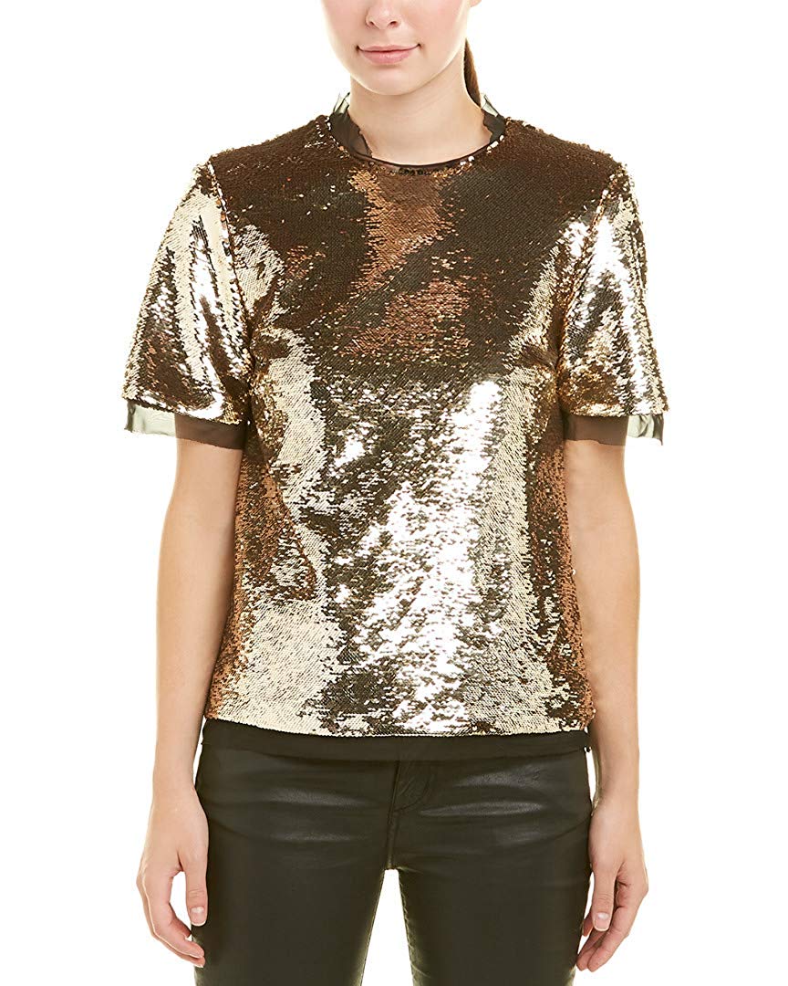 rachel zoe sequin top