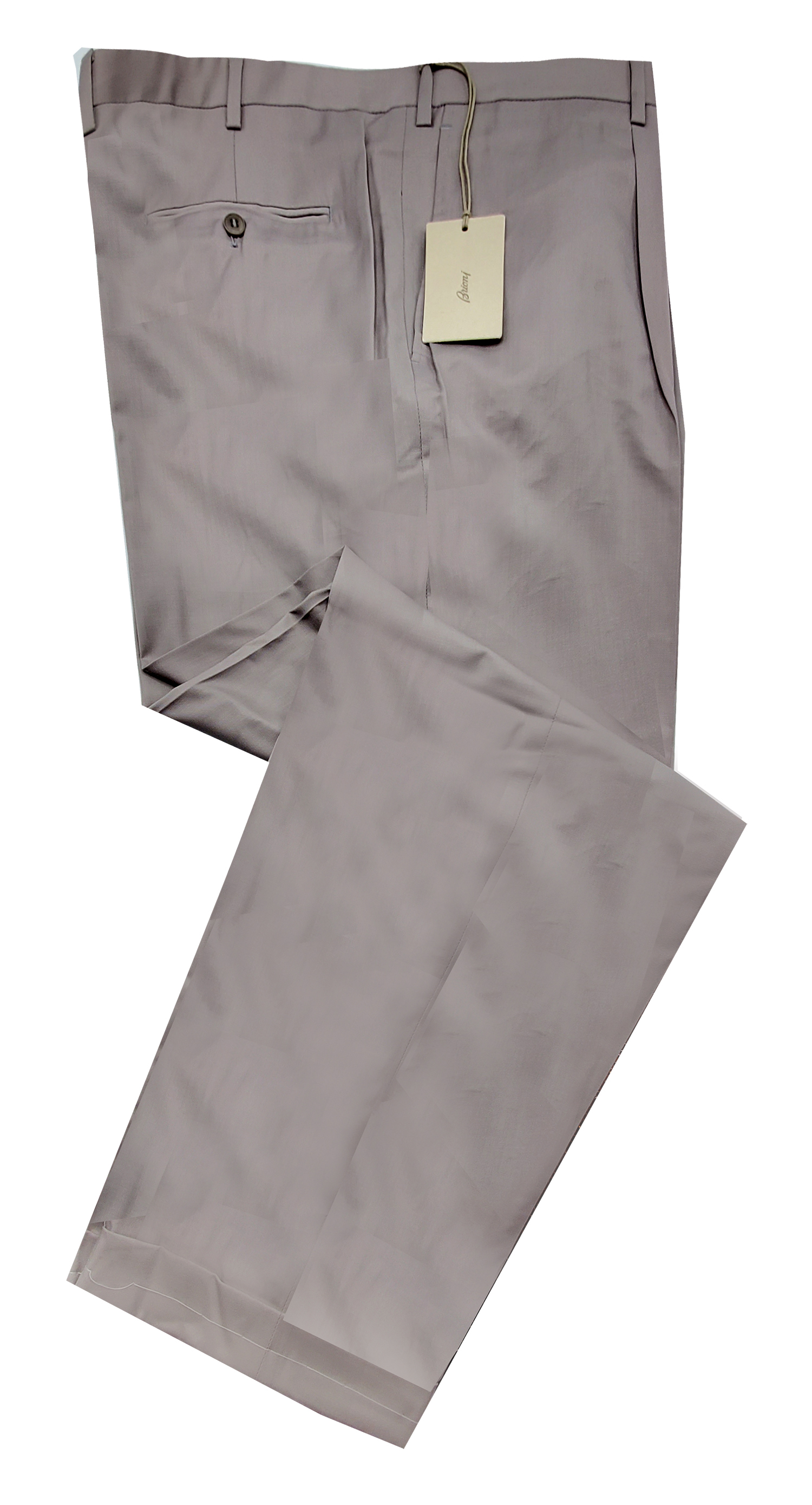 Brioni Cortina Light Yellow Cotton Pants 32