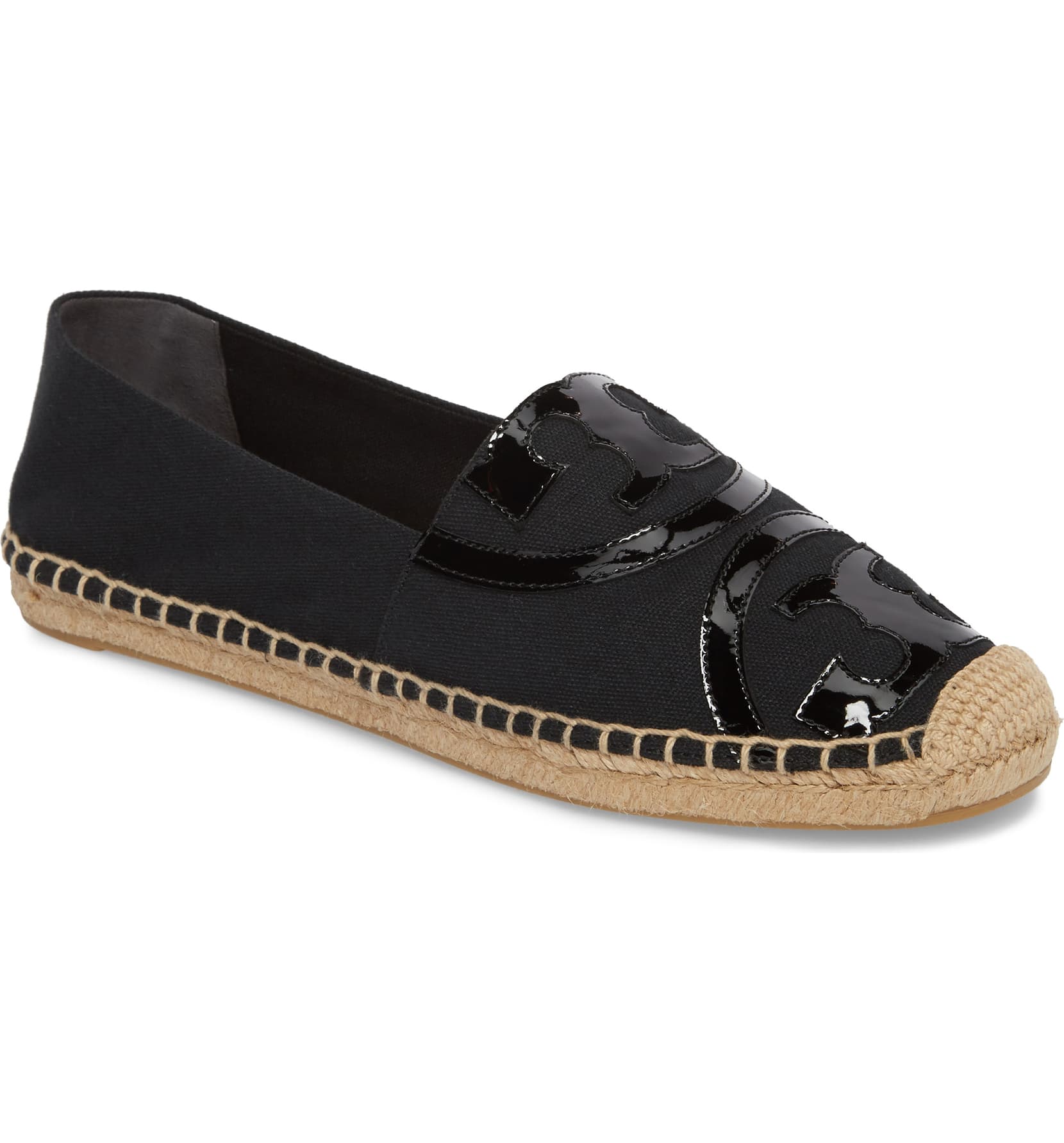 black tory burch espadrilles