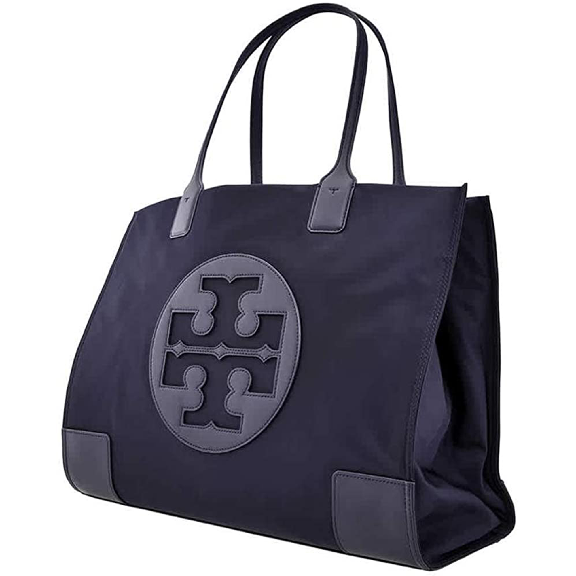 Tory Burch Ella Tote Tory Navy One Size | eBay