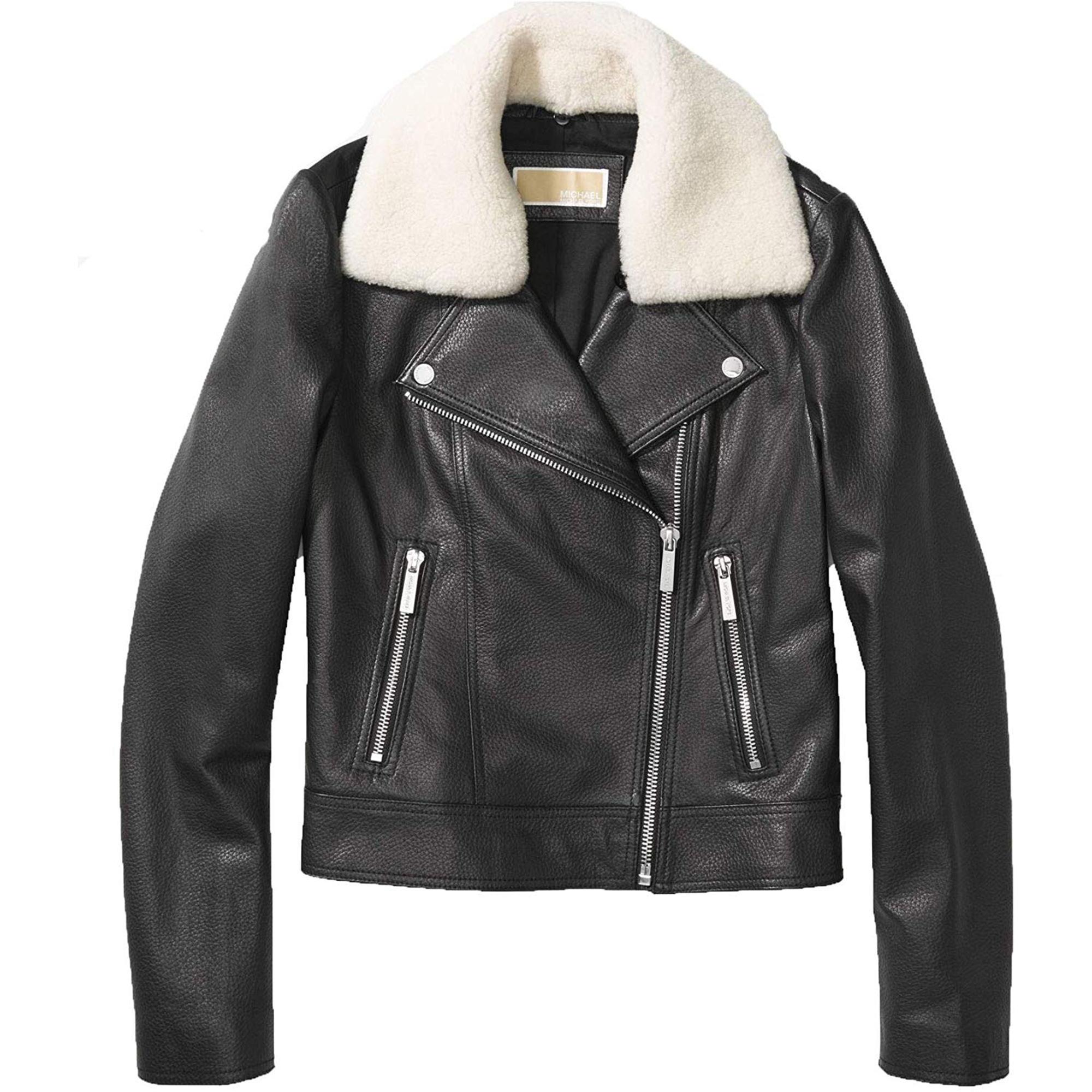 Michael kors clearance ladies leather jacket